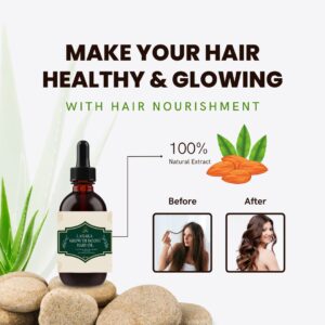 Lasaka Hair Growth Boost Oil (200ml) 🌿 One-Year Guaranteed Results or Full Refund !